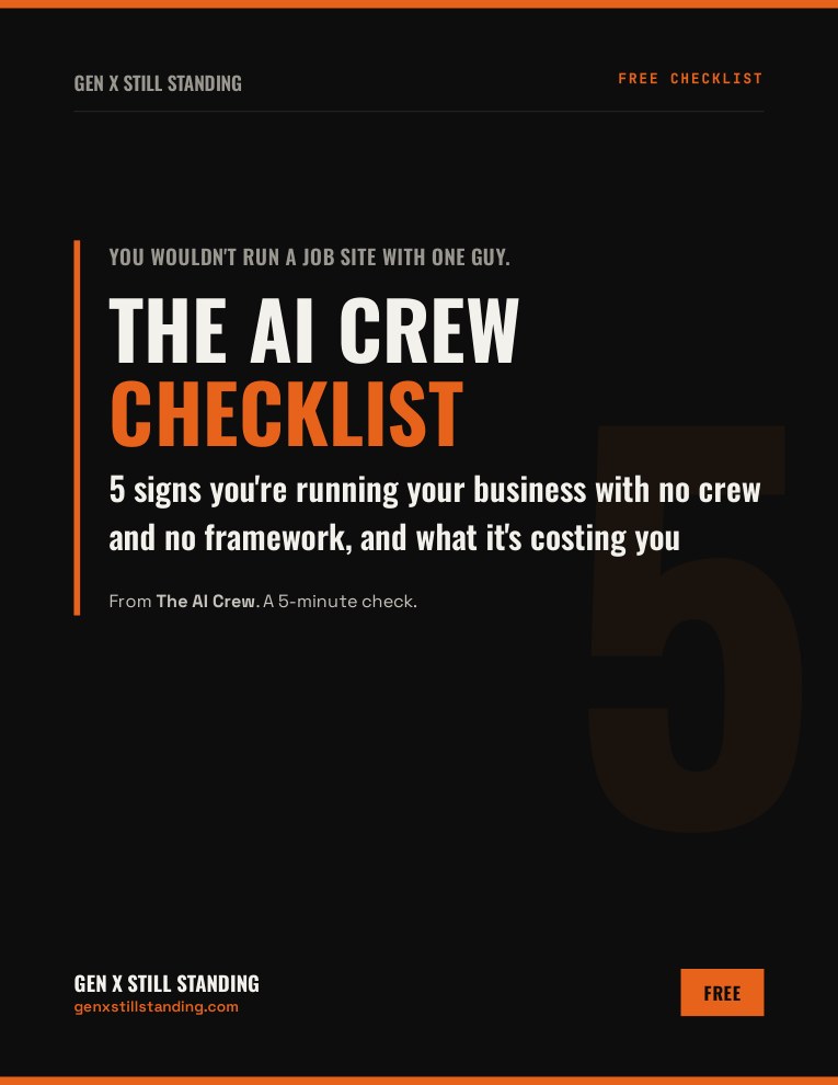 The AI Crew Checklist — free
