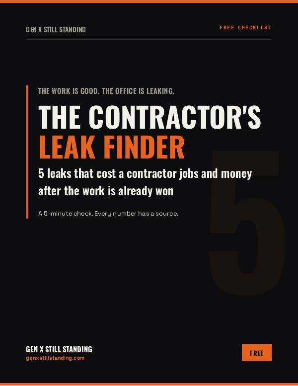 The Contractor's Leak Finder — free