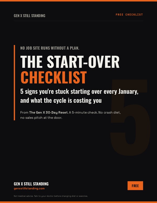 The Start-Over Checklist — free
