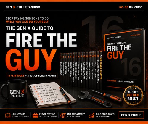 The Gen X Guide to Fire the Guy — book cover