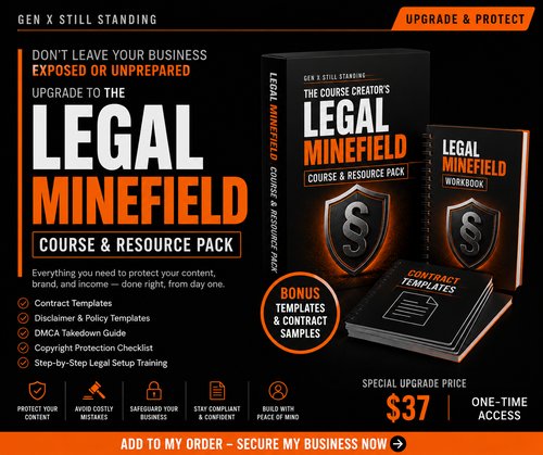 The Course Creator's Legal Minefield — cover